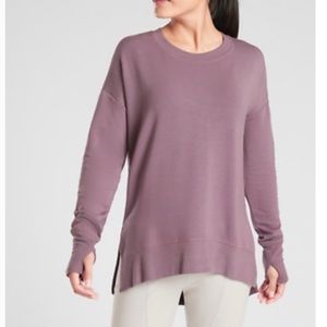 Athleta Coaster Luxe Sweatshirt Size Small